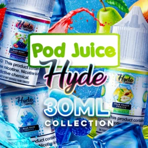 pod juice hyde 30ml freeze collection banner