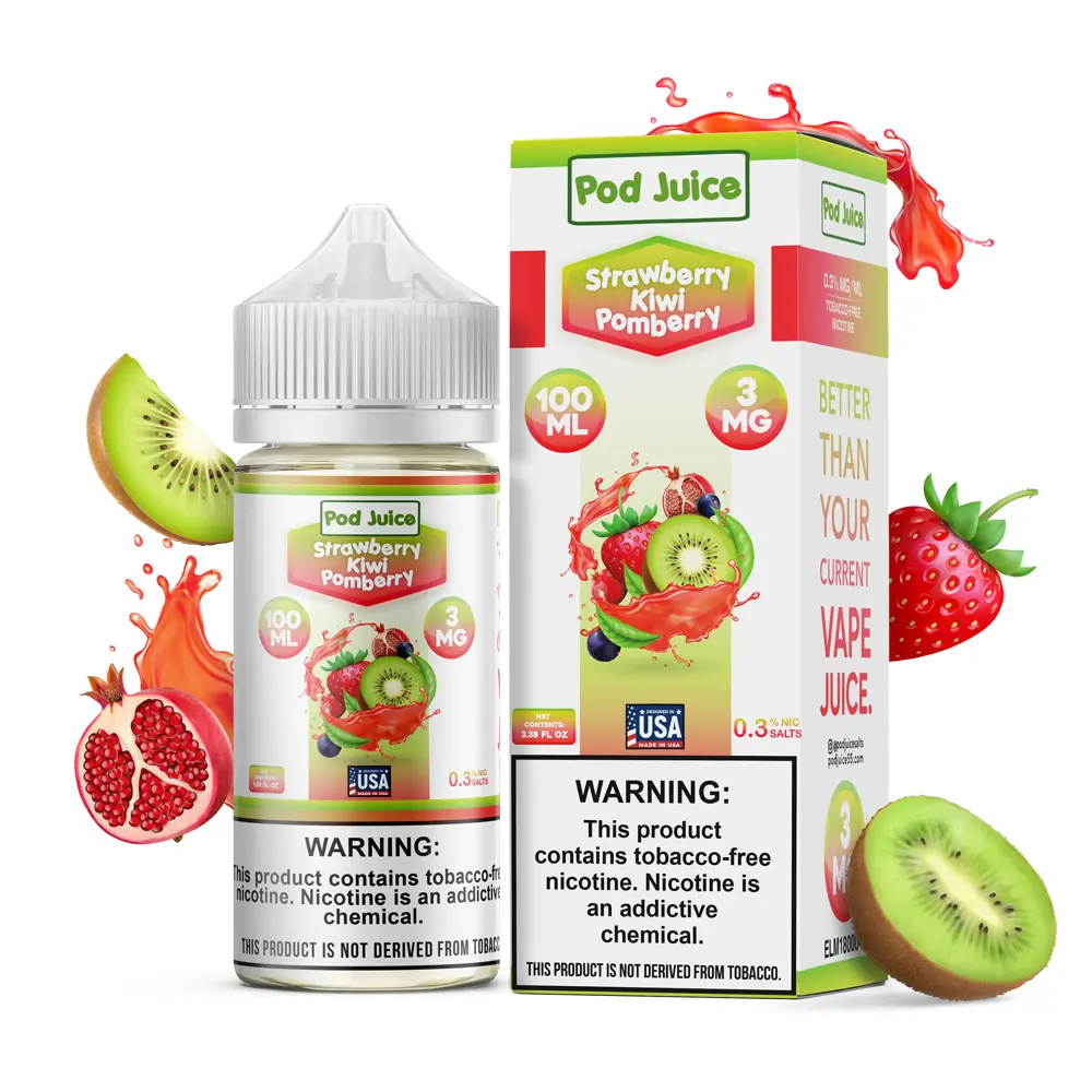 Pod Juice 100 ML strawberry kiwi pomberry e liquid