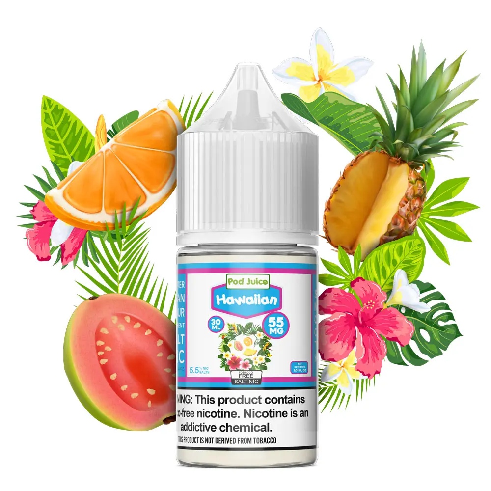 pod juice 30ml e-liquid hawaiian