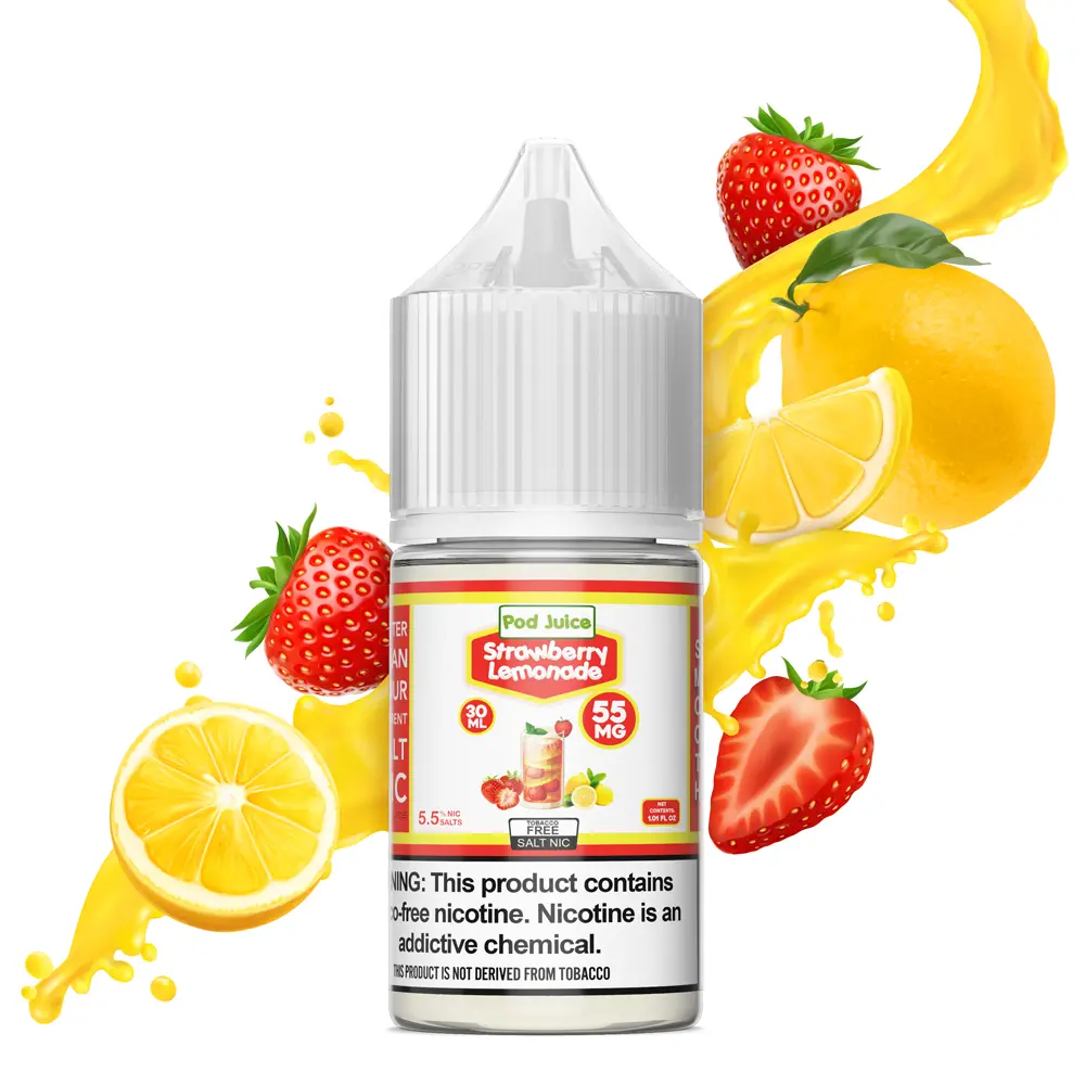 pod juice 30ml strawberry lemonade e-liquid