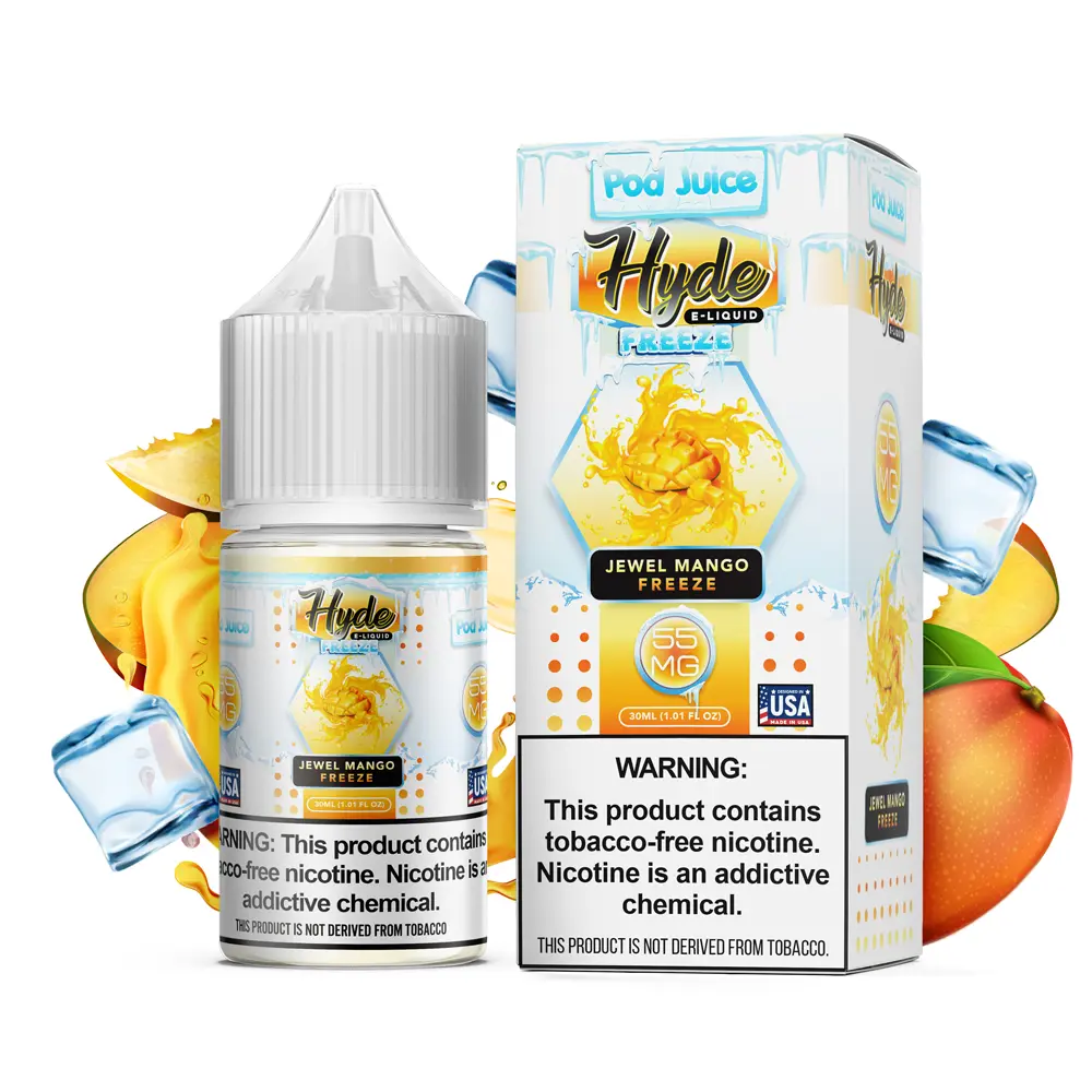 pod juice hyde e-liquid 30ml jewel mango freeze