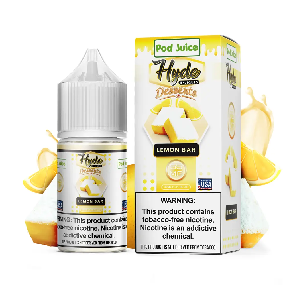 pod juice hyde e-liquid 30ml lemon bar