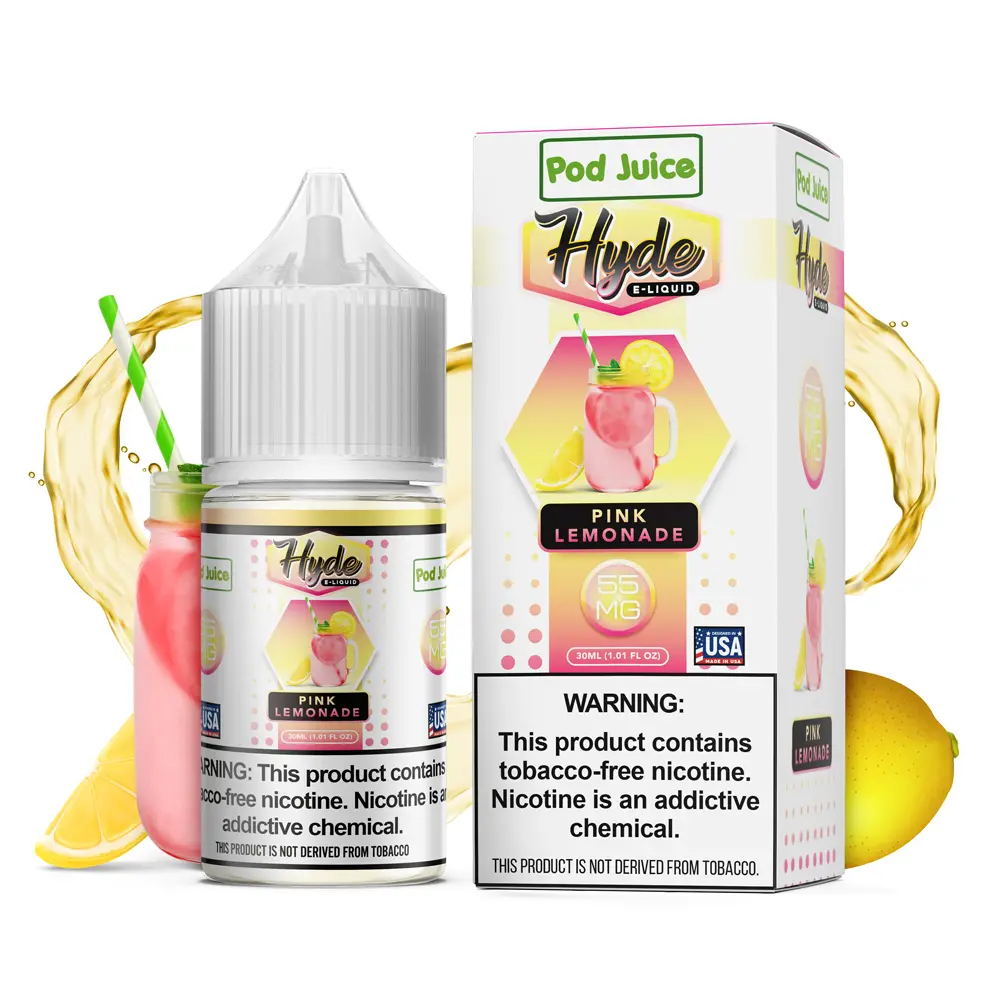 pod juice hyde e-liquid 30ml pink lemonade
