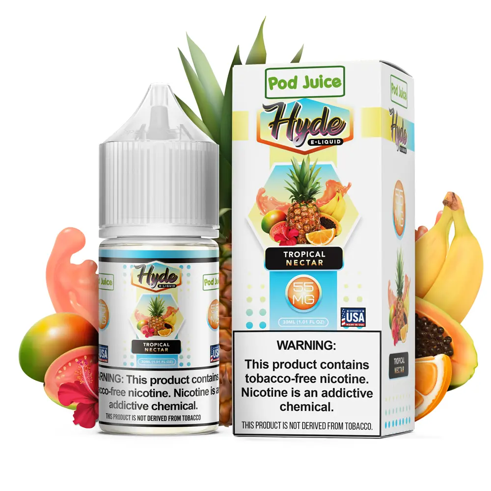 pod juice hyde e-liquid 30ml tropical nectar