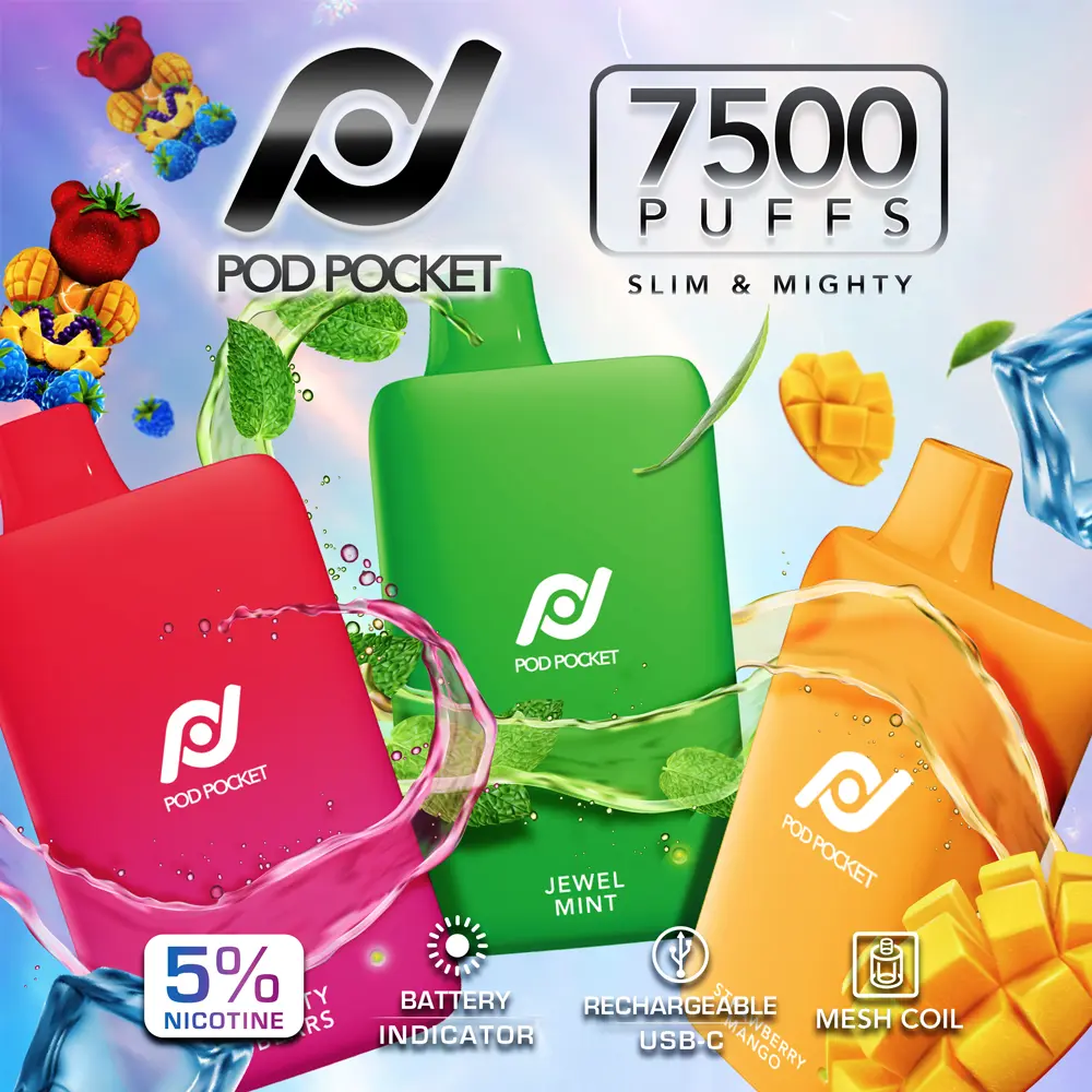 Pod Pocket 7500 Puffs